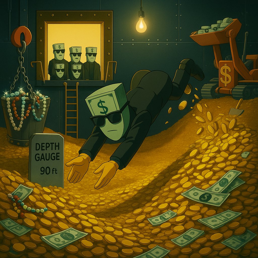 Just your average Saturday at the $BILL vault.
