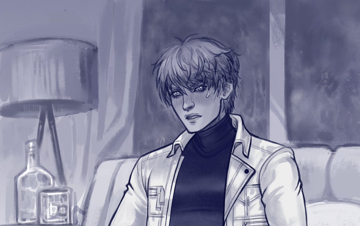 Rinalllin_Art's tweet image. Will you stay with me tonight? 

#LoveandDeepspace #Xavier