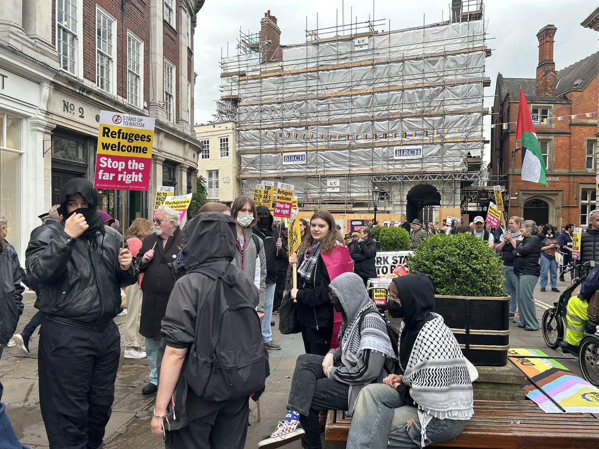 SWPYork's tweet image. No sign of the racists so far in York
#StandUpToRacism
#Solidarity with #YorkPride