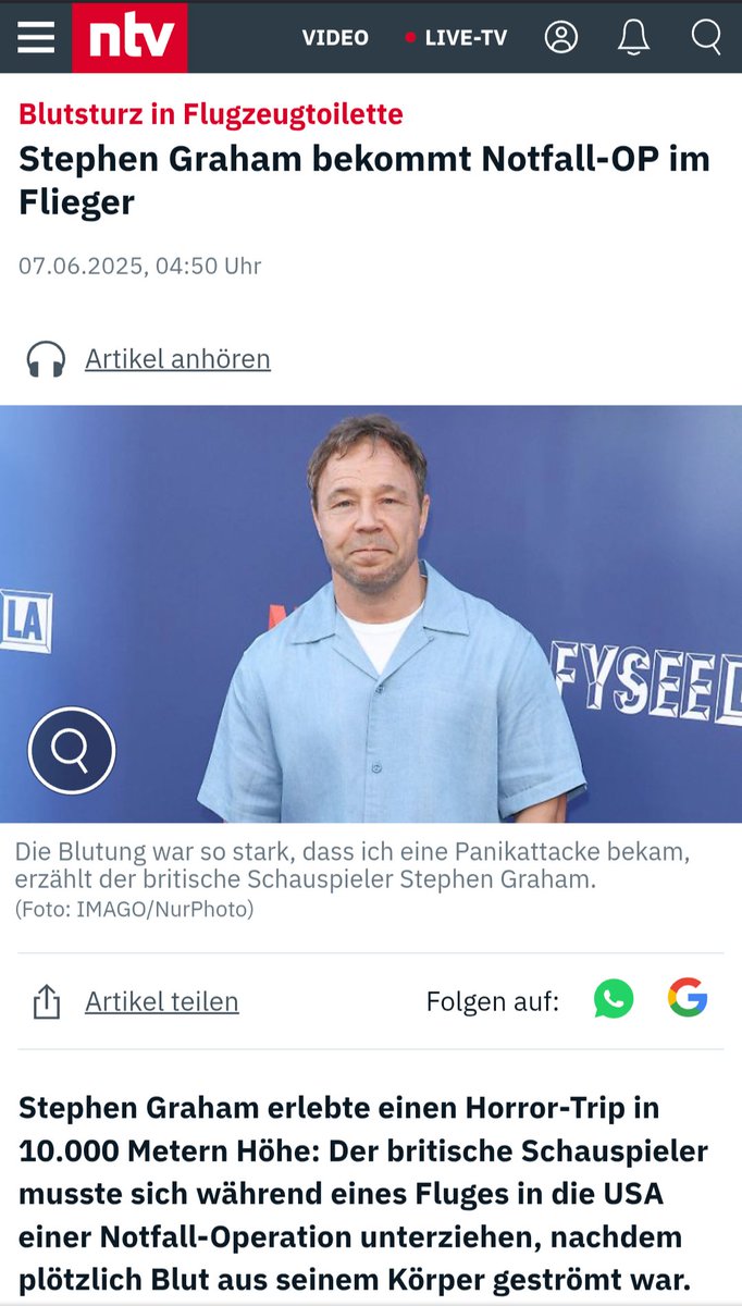Beruflich und privat bin ich häufig unterwegs. Als Arzt komme ich im Flugzeug und in der Bahn zur Hilfe. Bei „OP im Himmel” wurde Interesse geweckt, doch es entpuppte sich als Blasenkatheter-Anlage!

Das ist peinlich!