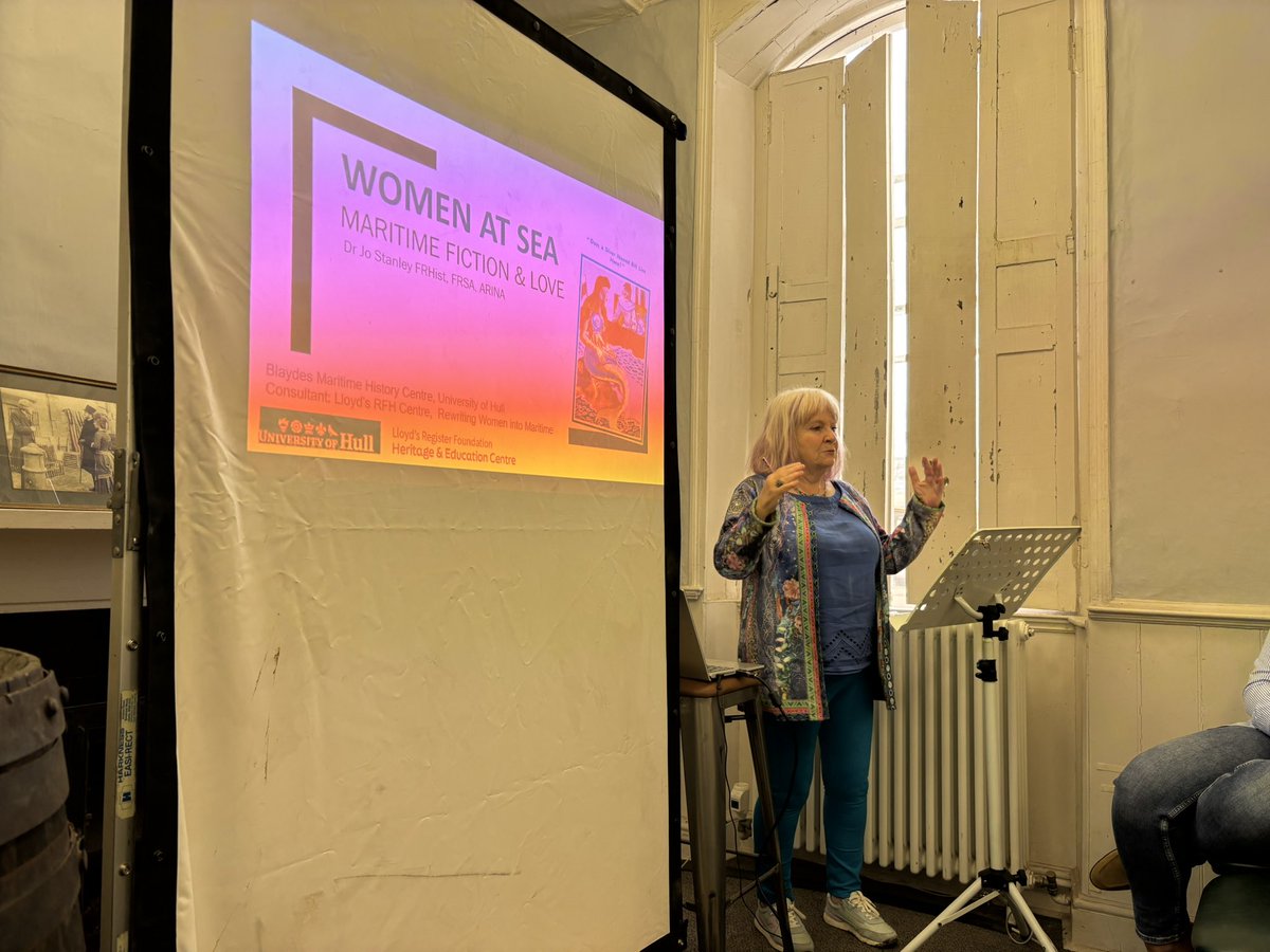 Lovely to meet and be on a panel with <a href="/jostanleysea/">Dr Jo Stanley</a> at Bowlines in Exeter today
