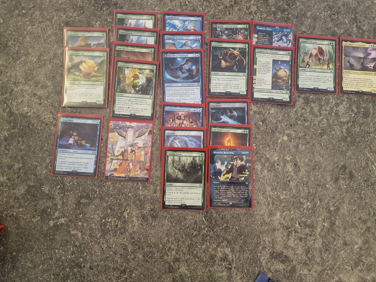 KbolMagic's tweet photo. Won my final fantasy pre realese with a UG splashing Spira had a blast with this set #Finalfantaay https://t.co/0Eab3lx9bg