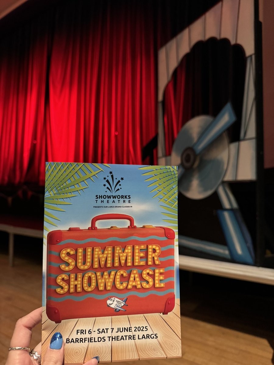 MissMcConnellPE's tweet photo. Had a great time watching one of @Kilwinning_Acad superstars perform at Barrfield’s Theatre. Brodie’s solo performance was amazing! She also performed in the school show this week. Her ambition to perform in both was excellent and she truly is an inspiration to all. Well done, B! https://t.co/R5TwaeHOEb