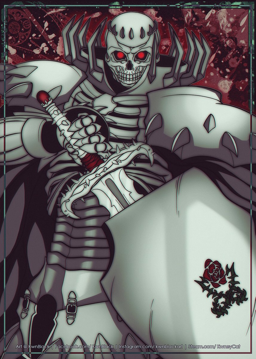 King Exposition 

#Berserk #skullknight #fanart #kwnblack