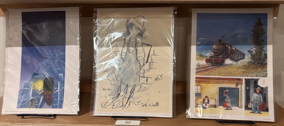 MANGANIGHT_'s tweet image. 坂口尚 複製画
「カレンダーイラスト」「スケッチ・習作」「石の花」
各500円(税込)
@マンガナイトBOOKS/マンガピット