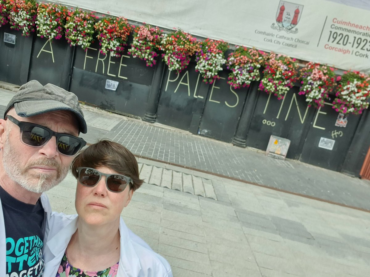 A Free Palestine 🙏

Rechalked &amp; ready for 1pm
Join in solidarity
Grand Parade Cork City Ireland