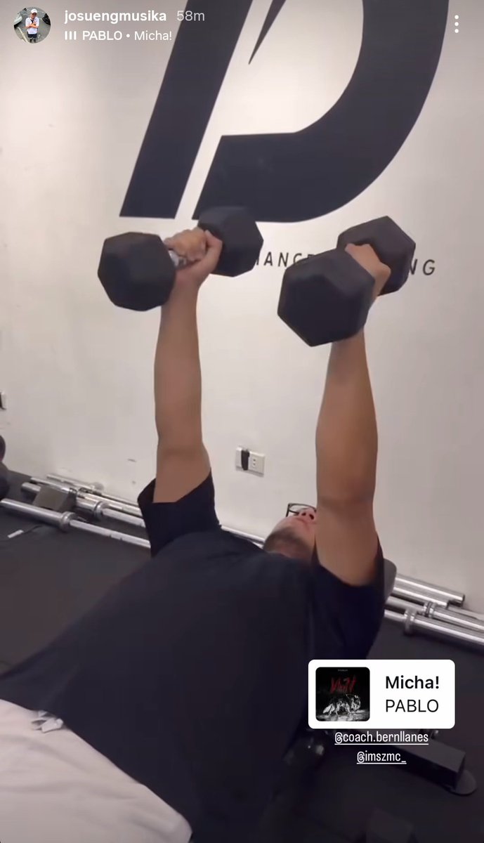 raiyang_SB19's tweet image. i can also vouch for Micha as the ult workout song; sobrang effective mag-motivate sa'yo to move and finish your sets 🙌💯🔥

lezzgaaaaaaaaw, boss josue!! 💪🔥

@josuengmusika #josue