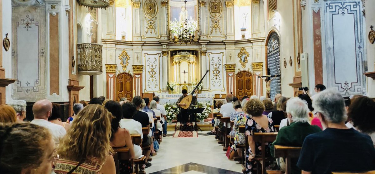 Concerto Málaga (@concertomalaga) on Twitter photo Gran concierto con lleno absoluto de Nacho Laguna (Tiorba) en el <a href="/MuseoJorgeRando/">Museum Jorge Rando</a> cerrando la VIII edición de “ClásicaPlus”.
Hoy continuamos en Nigüelas (Granada), clausurando el XVI “CCVL-Ciclo de Conciertos del Valle de Lecrín
-Fundación <a href="/HispaniaMusica/">Fundación Hispania Música</a> Gran concierto con lleno absoluto de Nacho Laguna (Tiorba) en el <a href="/MuseoJorgeRando/">Museum Jorge Rando</a> cerrando la VIII edición de “ClásicaPlus”.
Hoy continuamos en Nigüelas (Granada), clausurando el XVI “CCVL-Ciclo de Conciertos del Valle de Lecrín
-Fundación <a href="/HispaniaMusica/">Fundación Hispania Música</a>