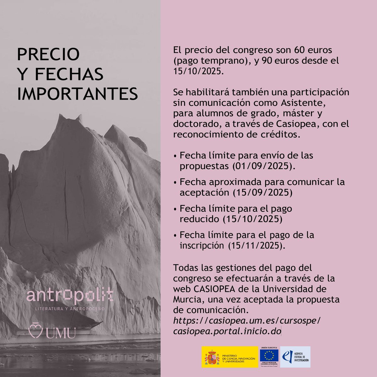 Congreso #proyectoantropolit. Patrocina  <a href="/UMU/">Universidad Murcia</a>  <a href="/LetrasUMU/">Facultad de Letras UMU</a> <a href="/CienciaGob/">Ministerio de Ciencia, Innovación y Universidades</a> colabora <a href="/litfuture_/">Lit-Future</a>
