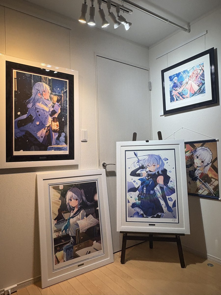 三嶋くろね先生(@mishima_kurone )の シエル版画4枚目が届いた