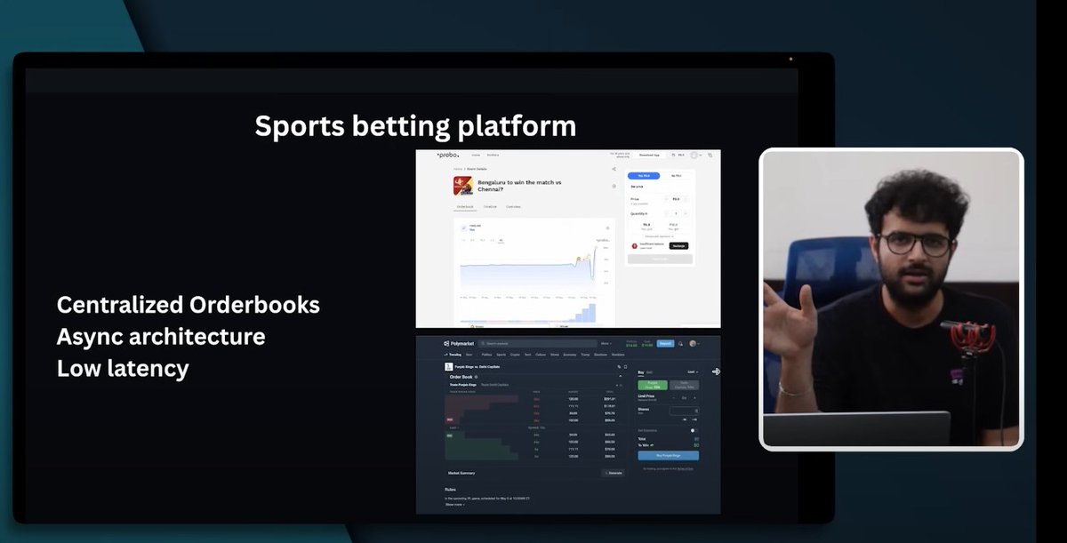 KrishRathor18's tweet photo. Launched a Probo-style prediction based trading system in Go, redis pub/sub for event-driven architecture. Big thanks to Harkirat Singh’s YouTube for the idea and motivation!

Live Link: https://t.co/OBBdW2ezQS
Github Link: https://t.co/0pOG34iied

@kirat_tw @100xDevs https://t.co/Z5GF0pDbei