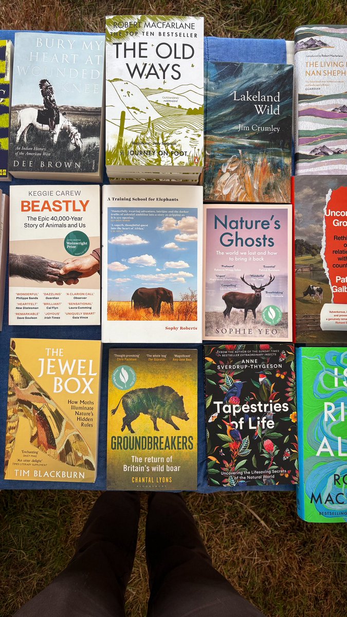 Sherlock_Pages's tweet image. We’re hosting a nature and biodiversity inspired pop up shop today down at Heal Rewilding in Somerset. A whole host of books for a wilder world: sherlockandpages.com