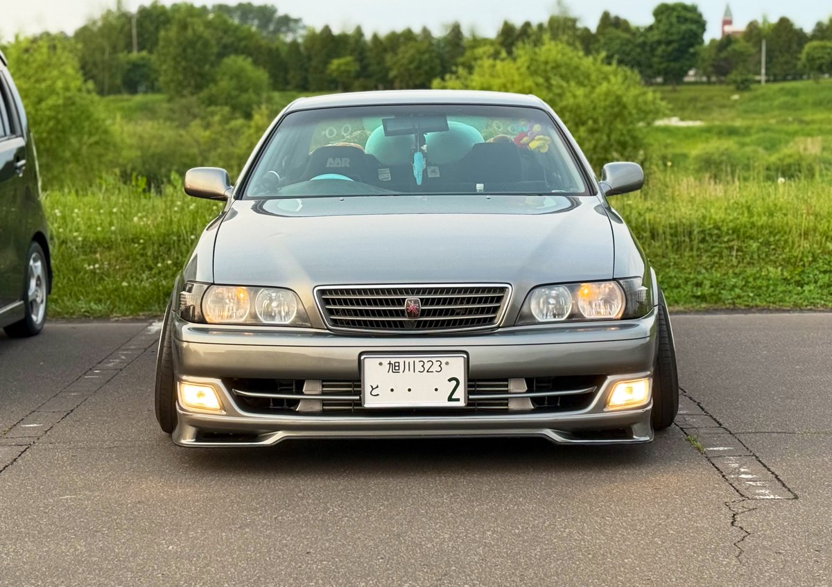 Chibi_Jimny_'s tweet photo. チェイサーツアラーV 完成。

全て純正でまとめました。
LEDから白熱球に変えました。

色が揃うだけで素敵すぎてニヤける。 https://t.co/N8ouPRhXjS