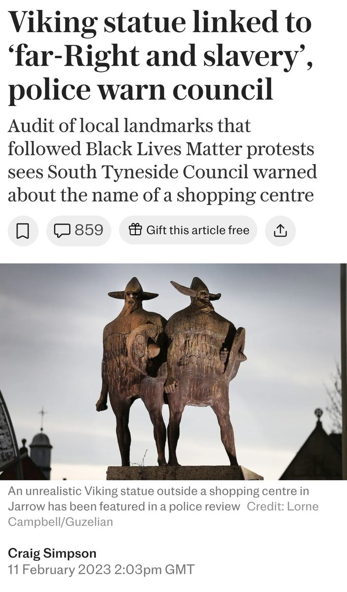 Prevent, established to counter Islamist terrorism, determining that anyone sceptical of mass migration is an extremist shouldn't be surprising. Police were already branding statues of Vikings "far right" to appease BLM years ago, and nobody with this mentality has been fired.