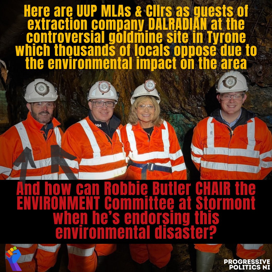 The question is - what did it take to convince these MLAs &amp; Cllrs to ignore the evidence &amp; back this horrific project? 🤔 ESPECIALLY the Chair of Stormont’s Environment Committee 😡