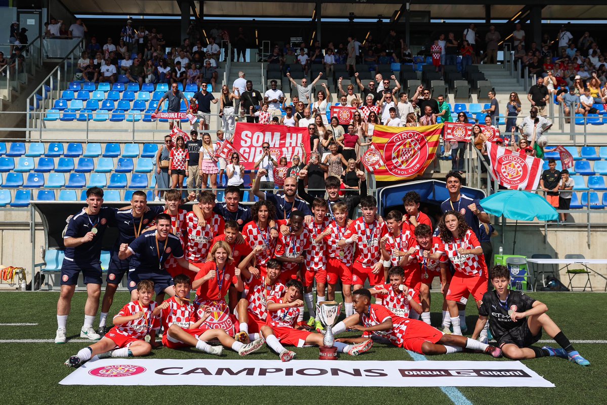 ❤️🤍 Campions de Lliga i del Campionat de Catalunya, Infantil A S13! 🏆