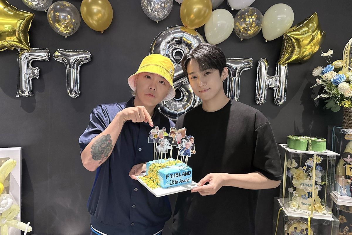 [📸] 250607

💛FTISLAND 18th Anniversary💛

#FTISLAND #FT아일랜드
#FTISLAND_18th_Anniversary