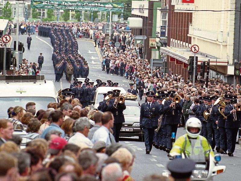 June 7th 1996..

Detective Garda Jerry McCabe (22 November 1943 – 7 June 1996) 

McCabe was killed in Adare, County Limerick on 7 June 1996, by members of the Provisional IRA, during the attempted robbery of a post office van.