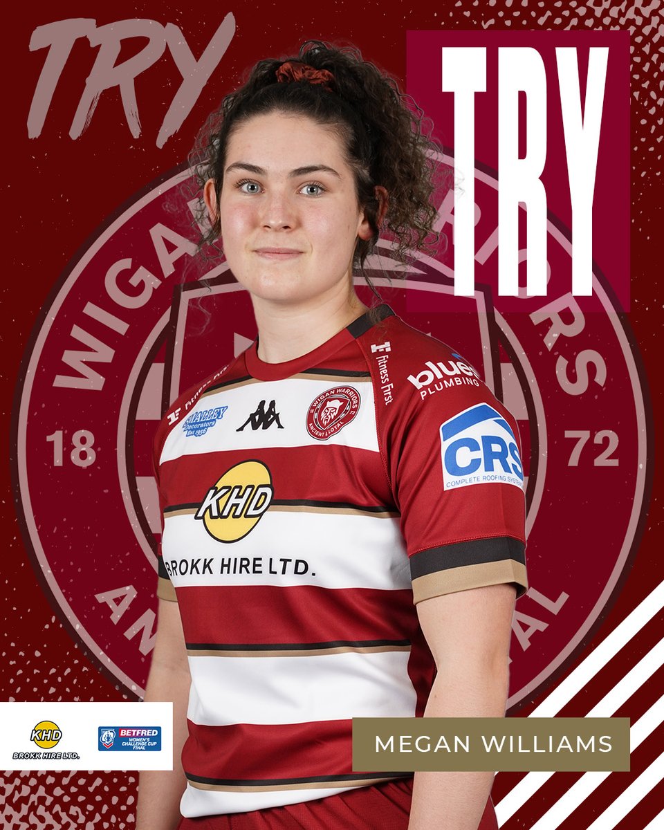 10' TRYYYY! MEG WILLIAMSSSS!

🔴⚪ 0-4 🍒⚪

#WWRL #ChallengeCup