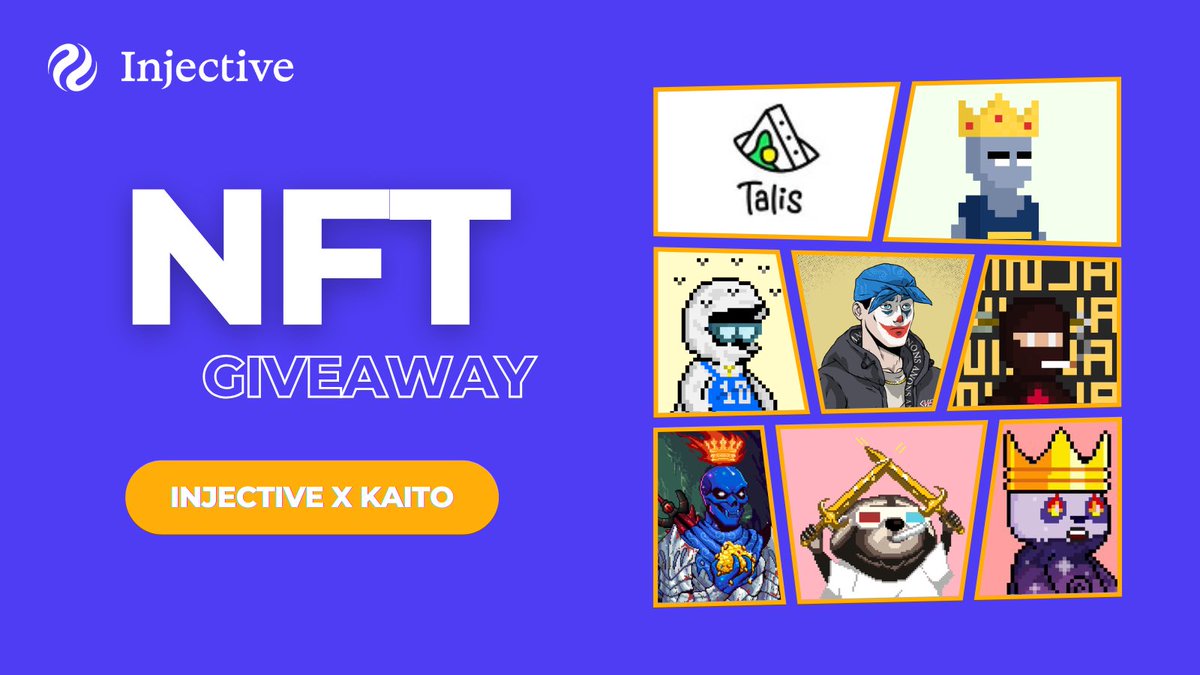 MDCrypto.inj 🥷 (@mdcryptoworld) on Twitter photo 🚨 NFT Giveaway 🚨
Since @Injective joined <a href="/KaitoAI/">Kaito AI 🌊</a>, I’ve seen lots of new faces around here, but I’d love to help shape them into true Ninjas.
3 random wins:
🔹 1 <a href="/InjectiveQuants/">Quants</a> NFT
🔹 1 <a href="/NumberOfBeasts/">NOB 🖤</a> NFT
🔹 1 <a href="/MunchDAO/">The Munchers🥷</a> NFT
To join:
🔹 Like+RT
🔹 Comment+tag Frens
⌛️ 72h 🚨 NFT Giveaway 🚨
Since @Injective joined <a href="/KaitoAI/">Kaito AI 🌊</a>, I’ve seen lots of new faces around here, but I’d love to help shape them into true Ninjas.
3 random wins:
🔹 1 <a href="/InjectiveQuants/">Quants</a> NFT
🔹 1 <a href="/NumberOfBeasts/">NOB 🖤</a> NFT
🔹 1 <a href="/MunchDAO/">The Munchers🥷</a> NFT
To join:
🔹 Like+RT
🔹 Comment+tag Frens
⌛️ 72h