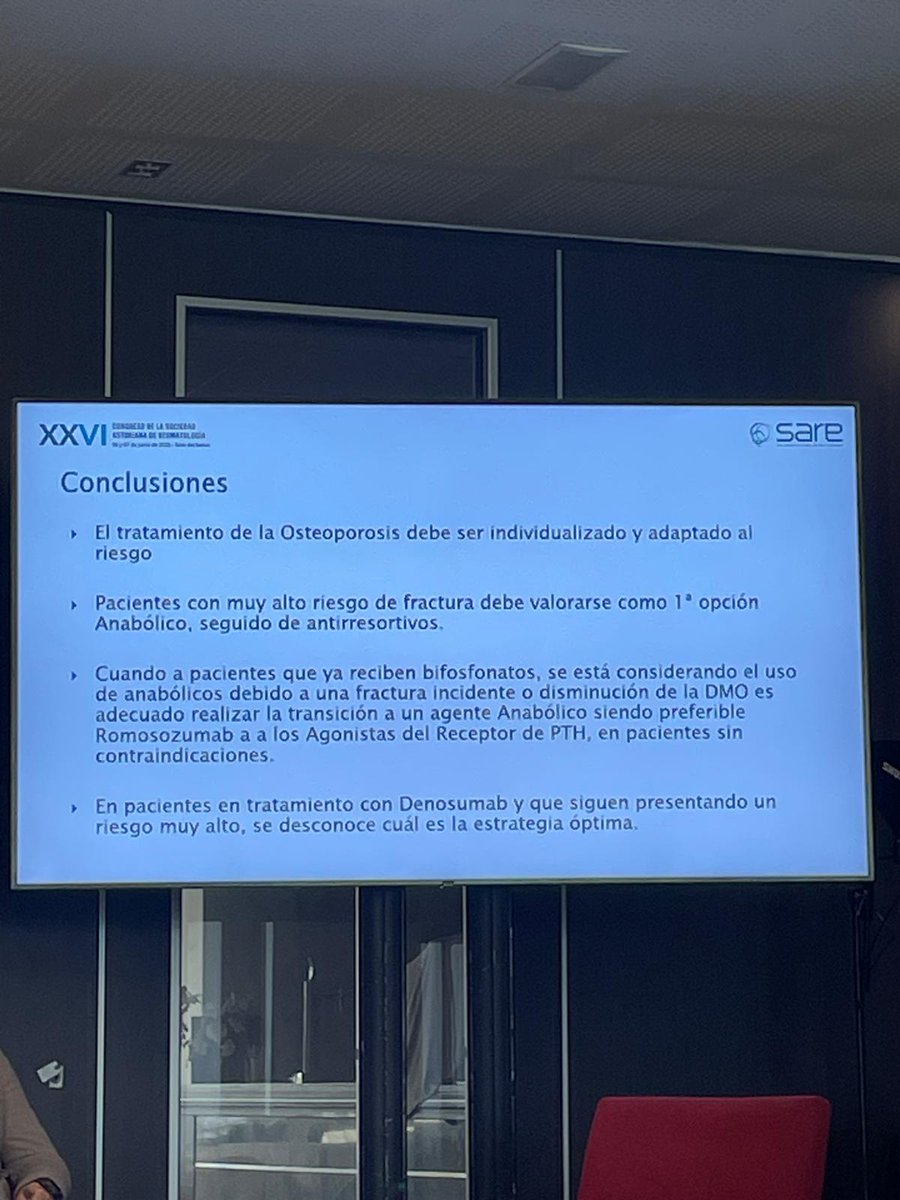 Sociedad Asturiana de Reumatología (@reumasturias) on Twitter photo Hablamos💬 de Osteoporosis 🦴 en esta #SARE2025 🔝
⏭️ El Dr Senén González de Reumatología <a href="/CAHU_Area_V/">CAHU Área Sanitaria V</a> presenta una actualización de osteoformadores 🩻 Hablamos💬 de Osteoporosis 🦴 en esta #SARE2025 🔝
⏭️ El Dr Senén González de Reumatología <a href="/CAHU_Area_V/">CAHU Área Sanitaria V</a> presenta una actualización de osteoformadores 🩻