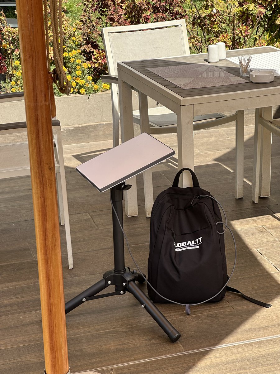 JLGG123456's tweet photo. GLOBALTT/IPSEOS
Parmi les premiers à Lubumbashi avec le Starlink Mini – sur batterie et monté sur trépied.
Opérationnel en RDC avec l’abonnement Global Priority
Disponible en stock 
info@globaltt.com
#StarlinkMini #Lubumbashi #GlobalTT #IPSEOS #InternetSatellite #RDC #TechAfrique https://t.co/tJNad03Dm9