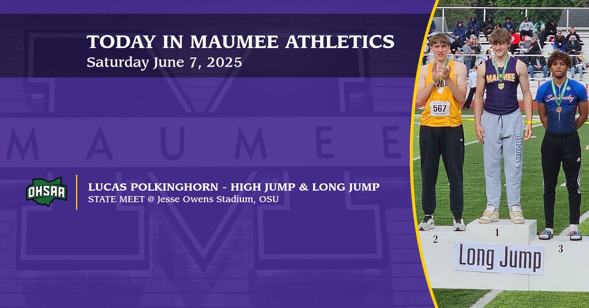 Today in Maumee Athletics #WeAreMaumee #PantherFamily
