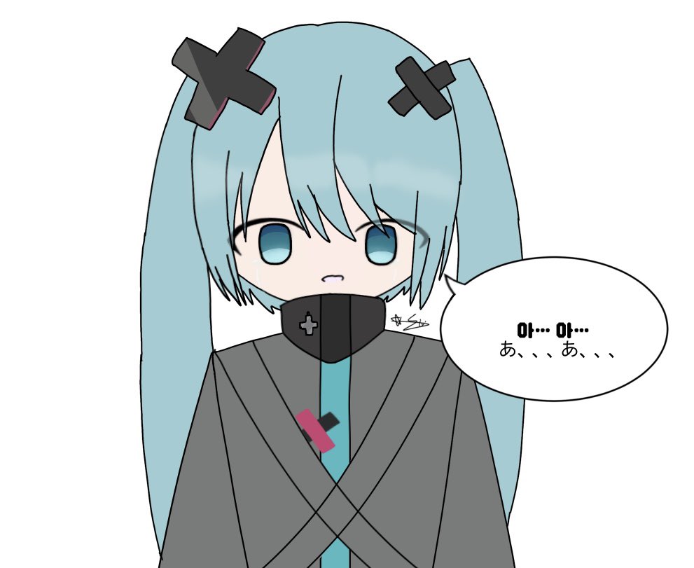 (*스포일러 주의 スポイラー しゅぎ)
대사가 정확히 기억은 안나지만 기억에 많이 남아서 그렸습니다🥹..