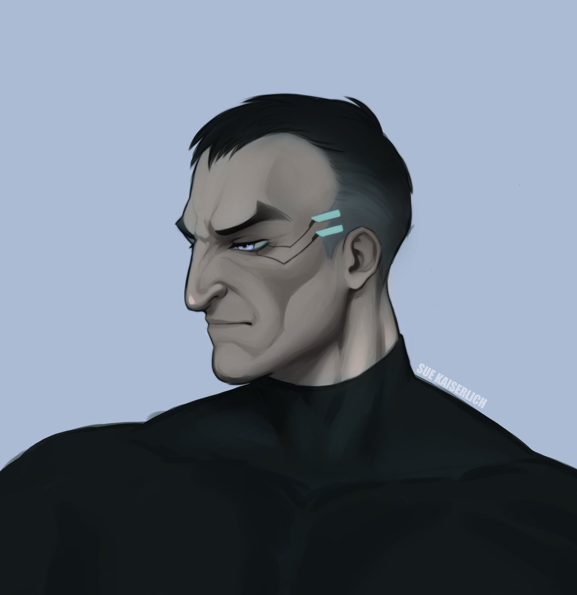 El boceto se miraba mejor :(((
Consideraré este dibujo como una práctica, quiero mejorar