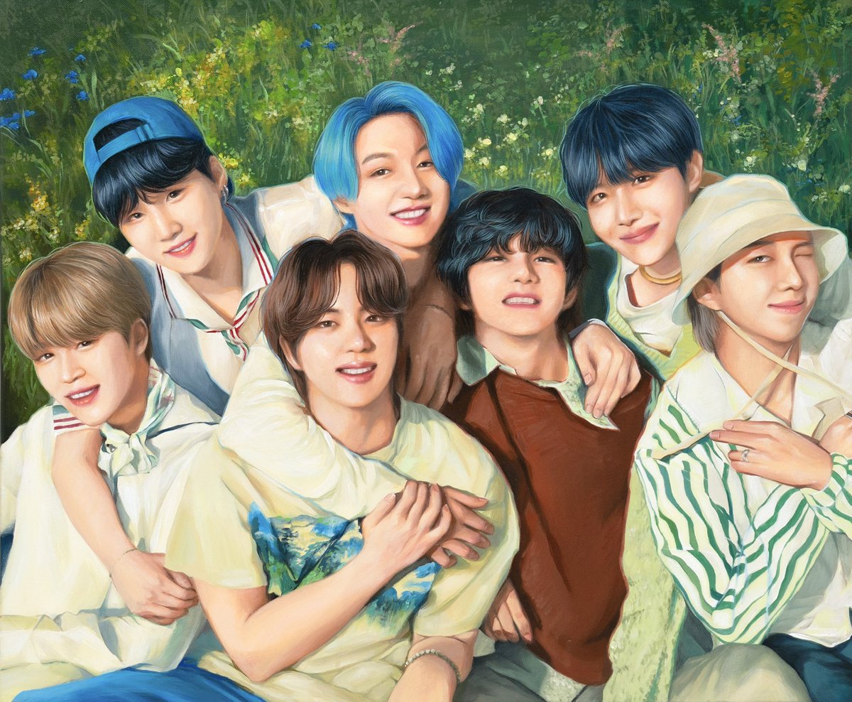 AfterHappy2025's tweet photo. ꕤ . ݁₊ Happy Ever After  ༶⁺₊𓅯

방탄소년단의 데뷔 12주년을 맞이하여 팬아트 전시회를 합니다. 12인의 아미분들이 준비한 총 50점 이상의 멋진 그림들을 보실 수 있습니다. 많은 방문 부탁드립니다💜
#Happy_Ever_After_exhibition
#방탄소년단 #BTS12thAnniversary https://t.co/oP517Xgxm5