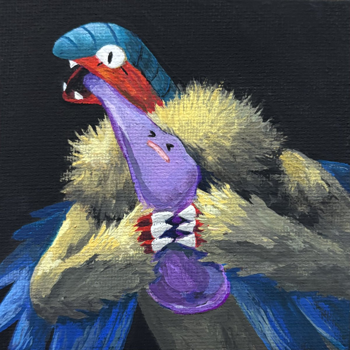食らうアーケオス
(100mm×100mm)