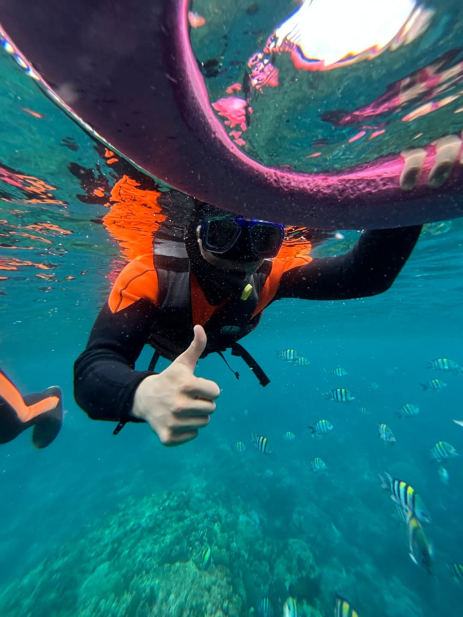 First time ever snorkeling