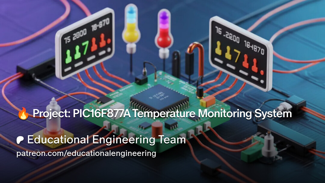 TeamEdueng's tweet image. 🛠️ Build Your Own System Control Project! 🤖
Learn how to automate a system using a PIC microcontroller—step-by-step instructions included!
👉 Start Now on Patreon: rpb.li/Ye6
#EmbeddedSystems #PICMicrocontroller #Automation #EduEngTeam #DIYProject