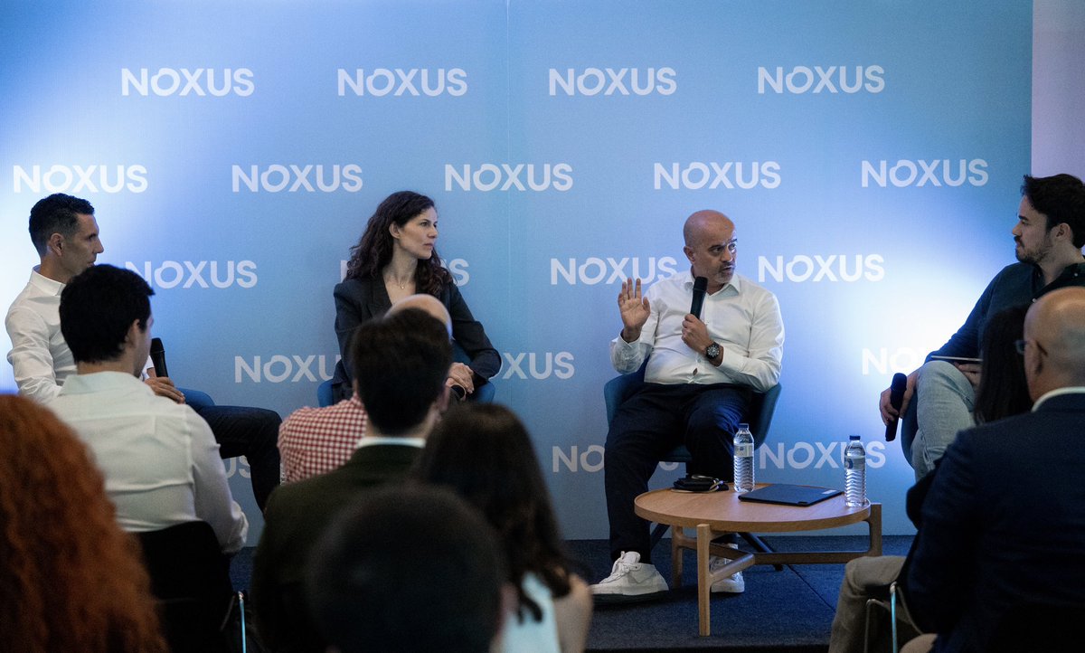 Sem qualquer promo, a Noxus encheu o Alhub no 1° “Enterprise Al Talks". Próxima semana Londres.

Falámos de use cases de AI nas empresas e no Estado, regulação e como atrair capital/inovação.

Aos interessados, a Noxus está a contratar um Founder Associate - GTM. Link em baixo.