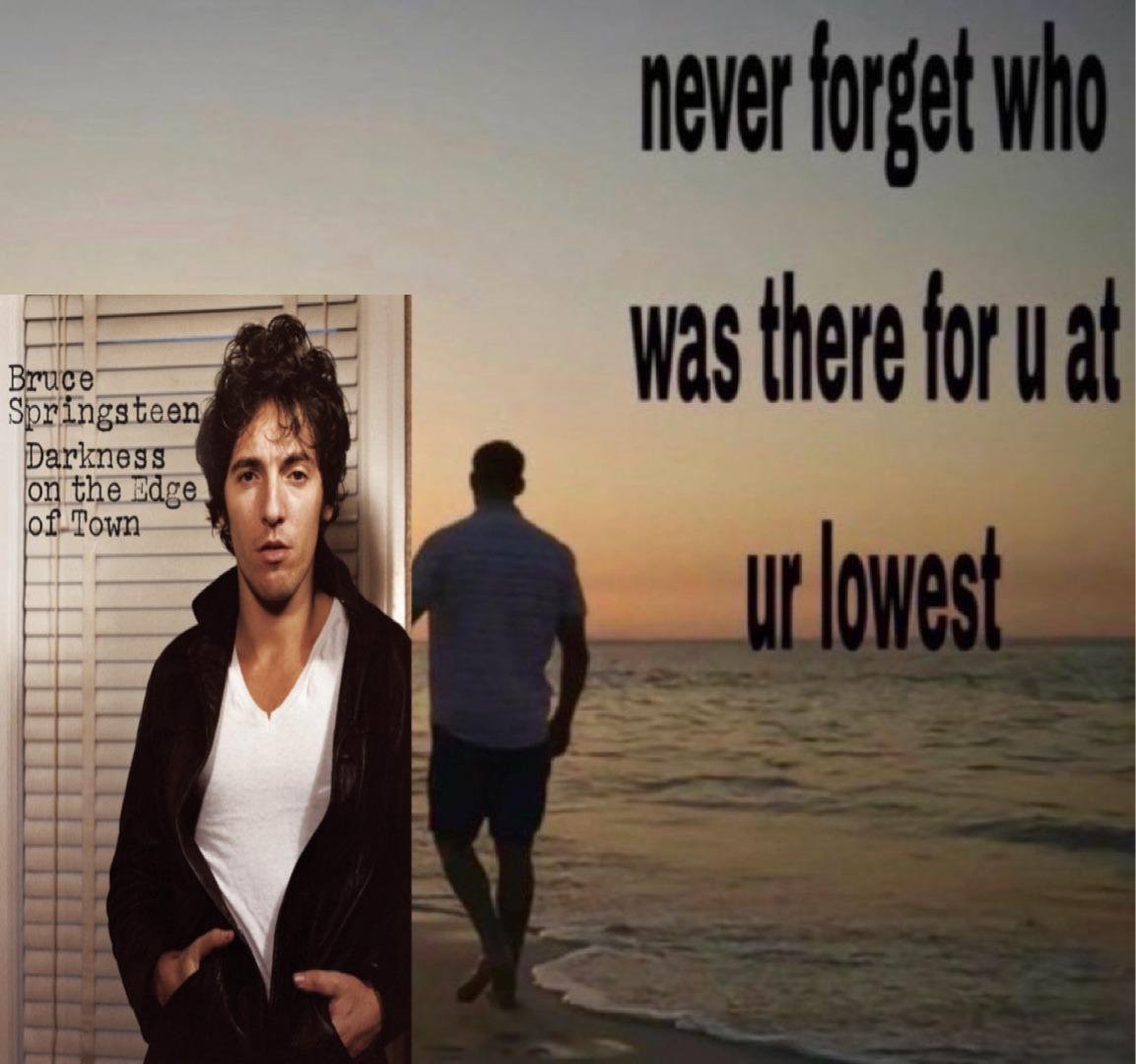 justo en una semana va a hacer un año que vi a bruce springsteen.... dios... como pasa el tiempo.... ojalá volver.... lo que sentí ese día...