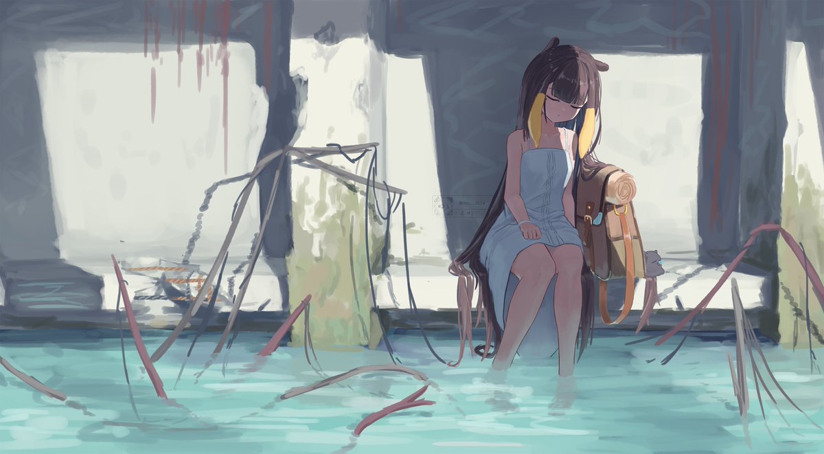 ika__1024's tweet image. ruins
#inART