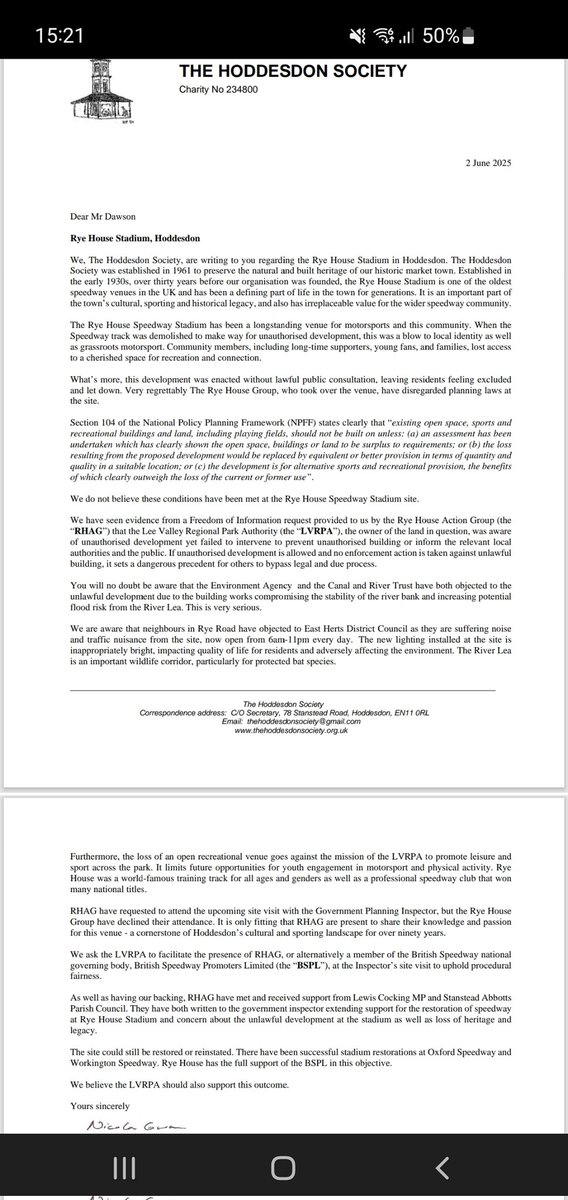 SaveRyeHouseSpeedway tweet media