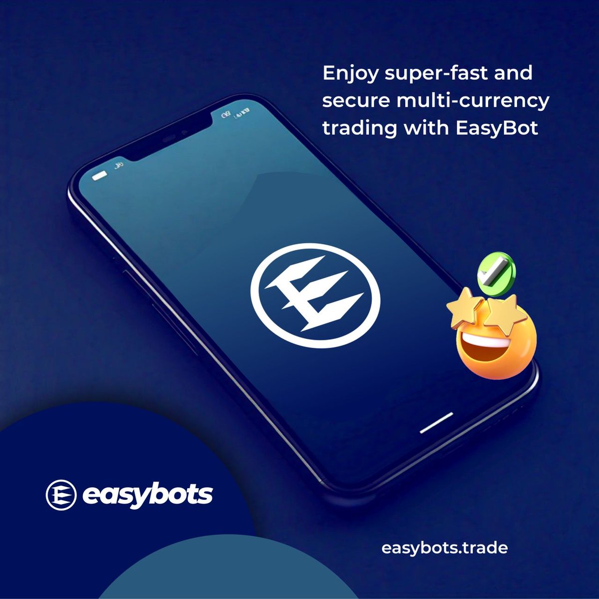 EasyBotTrading's tweet image. We’ve been quietly building something powerful 🔥🔥
Now it’s LIVE 🚀 

EasyBots lets you trade tokens on Base, Ethereum, BNB &amp;amp; Solana — all from your Telegram. ✅

No apps. No noise. Just crypto, simplified.
Try it 👉 [easybots.trade]

#easybot