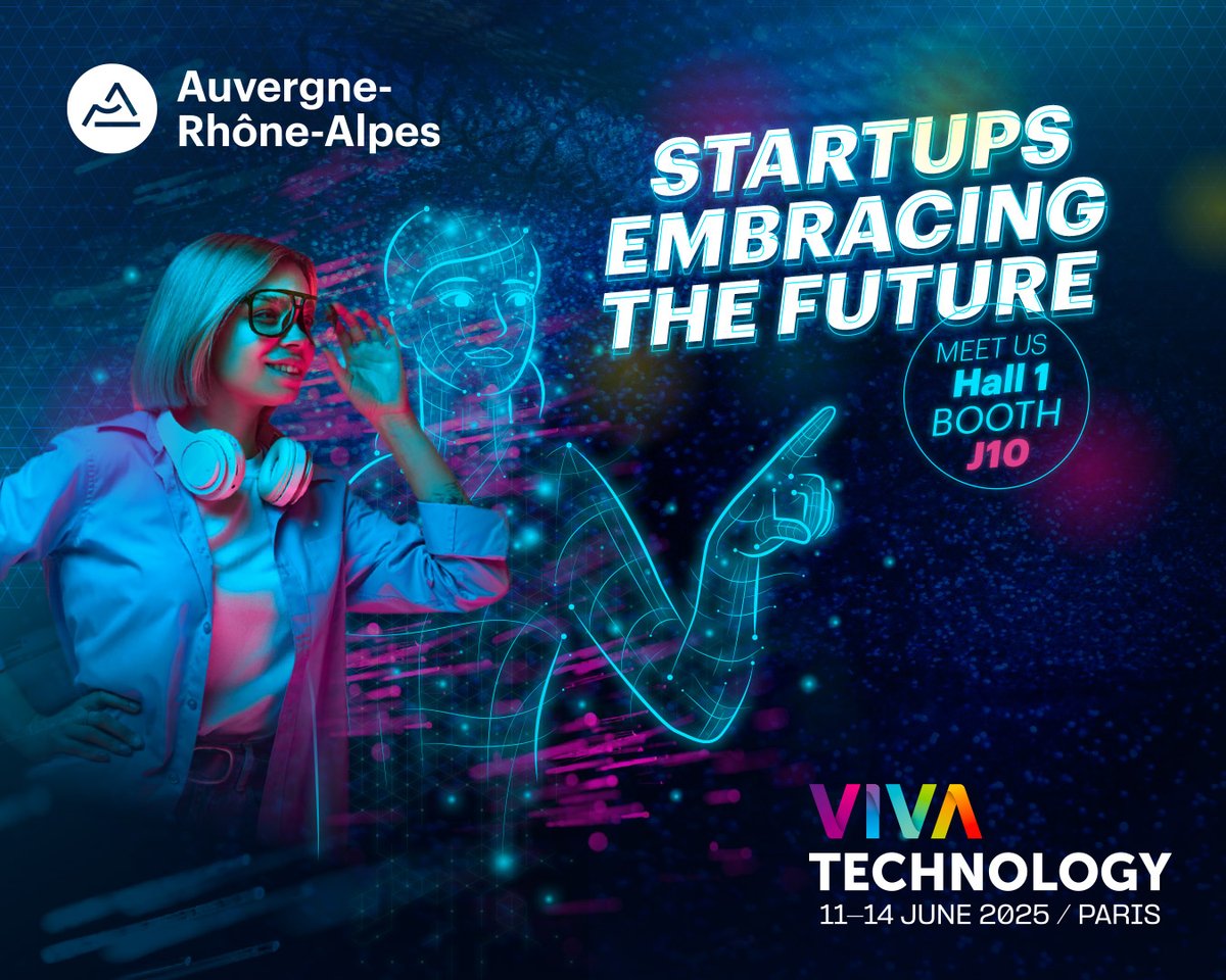 Exanodia's tweet photo. 🚀 EXANODIA will be at @VivaTech 2025 – Europe’s biggest tech event – from June 11 to 14 in Paris!
Meet us on the @auvergnerhalpes pavilion, Hall 1, Booth J10, and discover how we use AI to transform industrial inspection.
#AI #NDT #DeepTech #NDT https://t.co/xgi5JU5siu