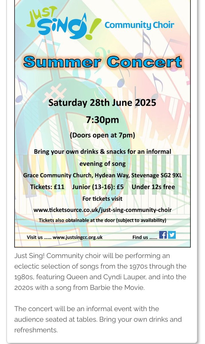Just Sing! Com Choir tweet media