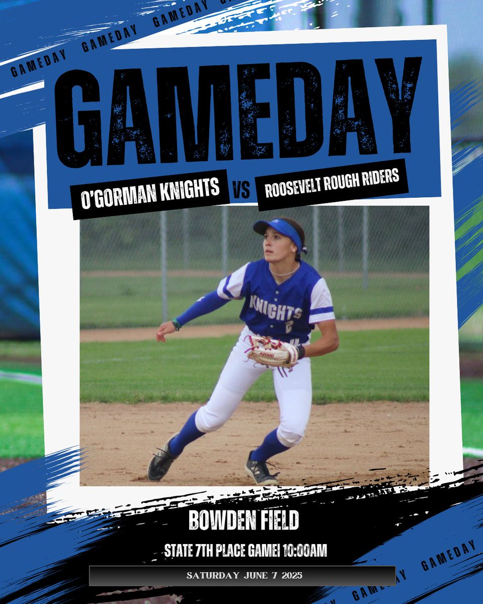 OGKnightsSB's tweet image. One final time in 2025… IT’S GAME DAY! The Knights conclude the 2025 campaign against Roosevelt here at the State Tournament. We’ll see you later this morning, Knight faithful!