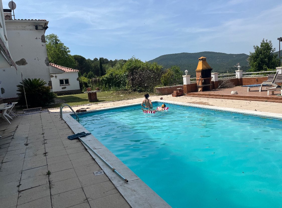 Queda inaugurado el verano en casa.