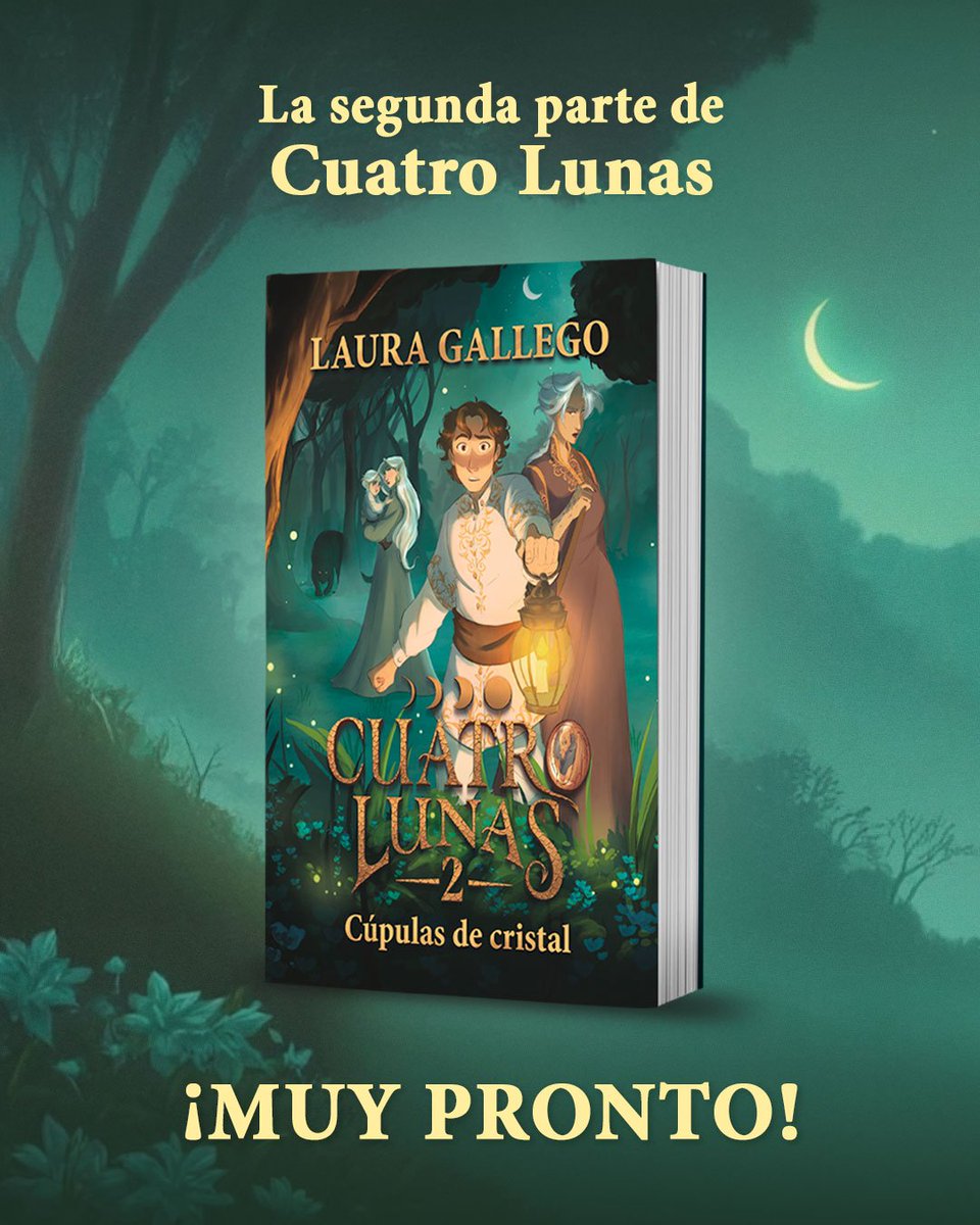 🌒🌓🌔🌕

¡¡ATENCIÓN!! 
Hoy anunciamos que la segunda parte de la saga CUATRO LUNAS, que tiene por título CÚPULAS DE CRISTAL, llegará a las librerías el próximo 2 DE OCTUBRE. ¡Y aquí tenéis la cubierta! 😍

¿Listos para reanudar la aventura con Milo y Nivalan?

🌒🌓🌔🌕