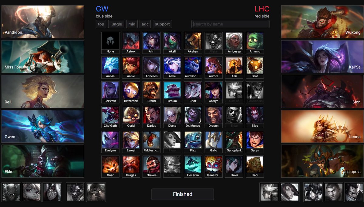 La draft est faite, les deux équipes sont prêtes. 🧠

GW vs LHC  

📺: twitch.tv/le_hive_cannes