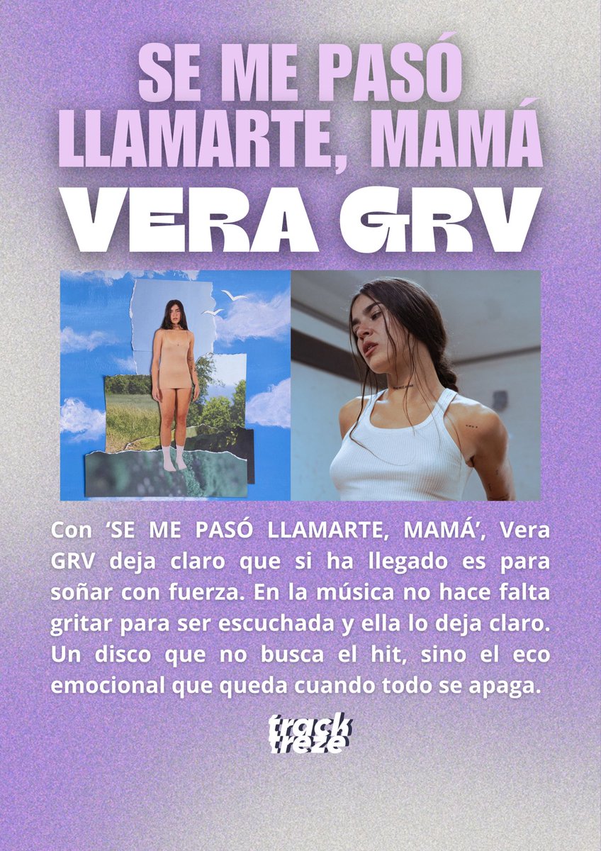 🟣💿🔵 ||| SE ME PASÓ LLAMARTE,
MAMÁ / VERA GRV ||| <a href="/veragrv__/">Vera</a> 🙏