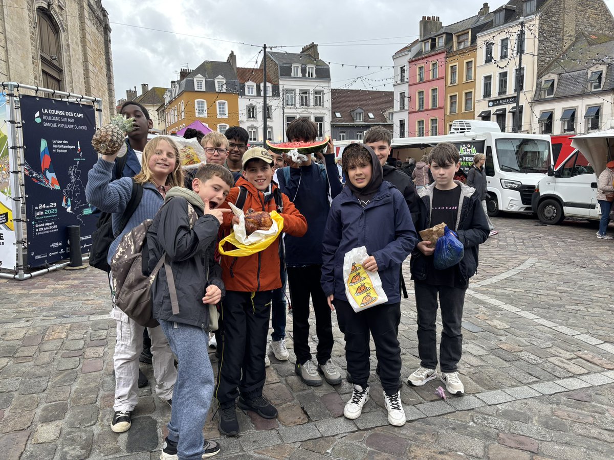 Market mission and a quick tour of Boulogne
