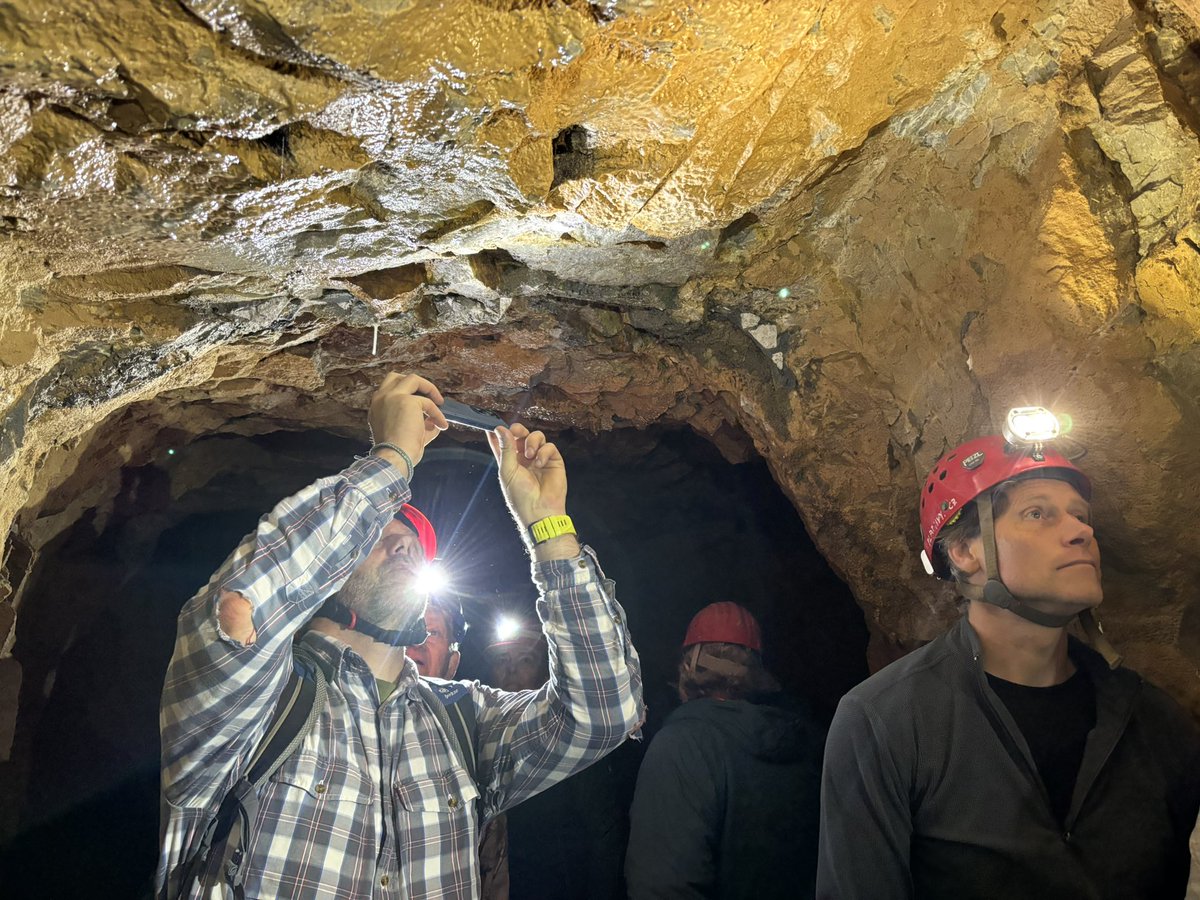 PilarovaDaniela's tweet image. Jen málokdo tuší, že se pod pískovcovým masivem děčínského Sněžníku ukrývají desítky kilometrů chodeb, v minulém století se tu těžil Fluorid. Dnes se do jedné ze štol mohli podívat zájemci při exkurzi pořádané Správou np České Švýcarsko. Krásně to bylo! #npČS