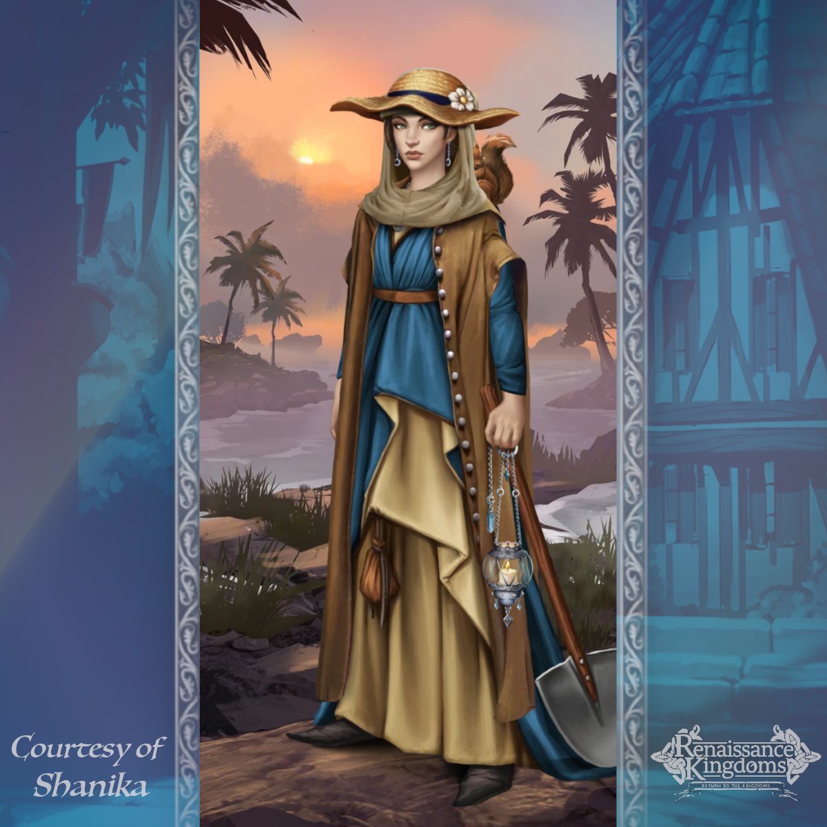 ✨ COMMUNITY HIGHLIGHT: Shanika, desert adventurer ✨
Venturing through unknown lands in #RenaissanceKingdoms, Shanika combines elegance and comfort to conquer the desert and map new oases...

Do you have a favorite travel outfit in your wardrobe? 👒