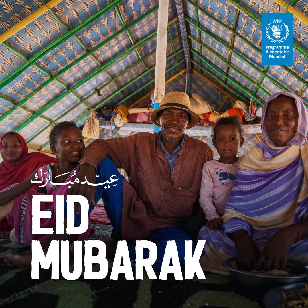 WFPMauritaniaCD's tweet image. Bonne fête à toutes et à tous.
Que cette journée soit remplie de moments chaleureux.
Eid Al-Adha Mubarak ! 🇲🇷🌙