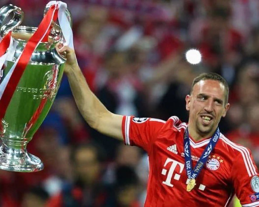 Ronaldo: whoever wins the ballon dor must be a champions league winner
Ribery in 2013: